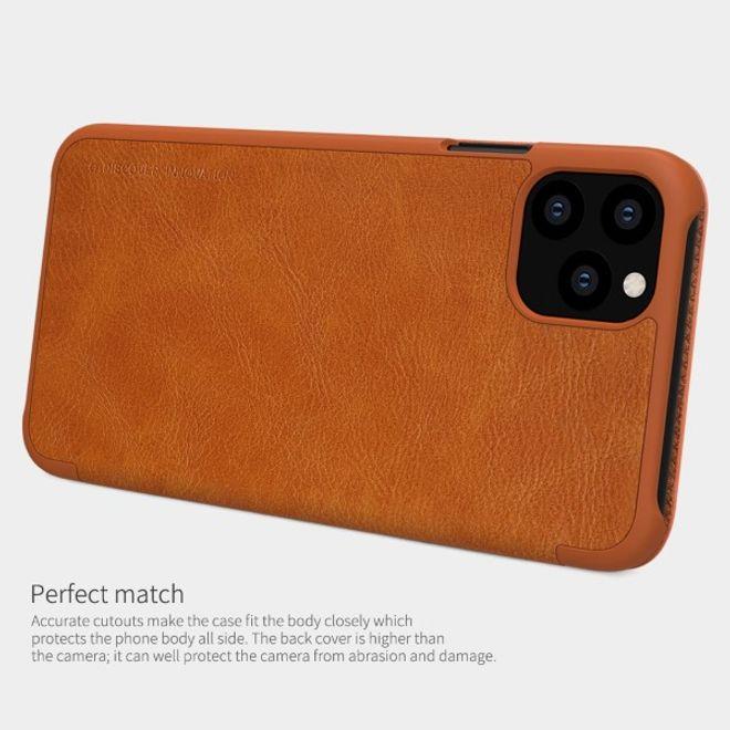 Actual product image Nillkin Qin Series (Apple iPhone 11 Pro Max)