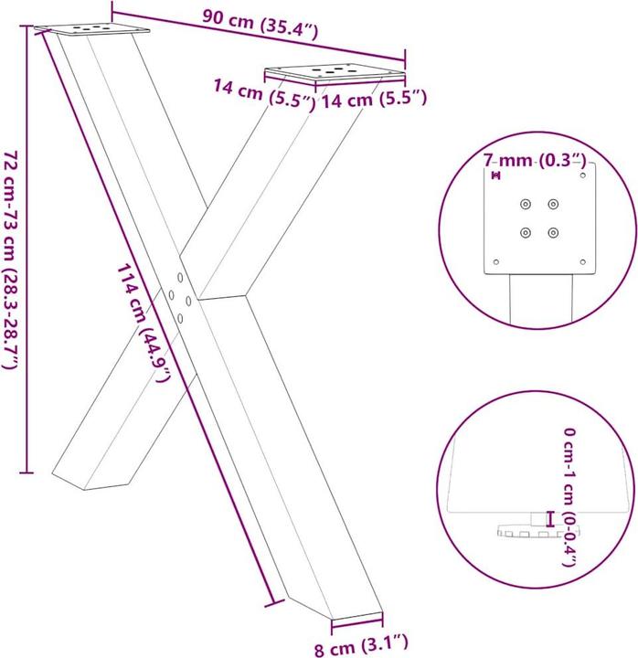 Actual product image VidaXL Othily