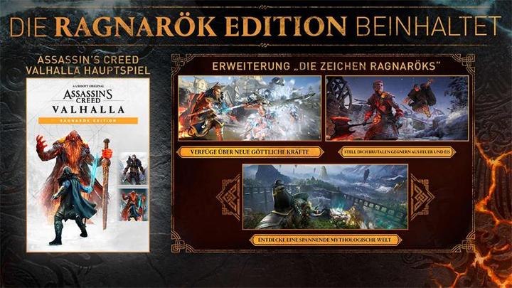 Produktbild Ubisoft Assassin's Creed: Valhalla - Ragnarök Edition (Xbox One X, Xbox One S, Xbox Series X, Multilingual)