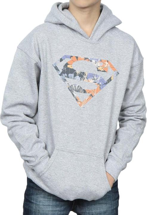 Image du produit - Sweat à capuche SUPERMAN FLORAL LOGO - Garçon (152, 158)