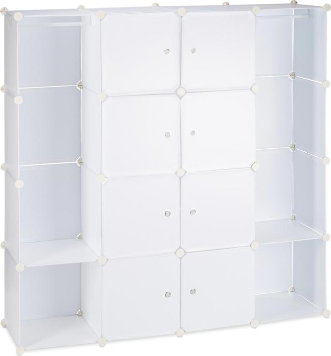 Image du produit Relaxdays Armoire modulaire à 12 compartiments (145,5 x 36,5 x 145,5 cm)