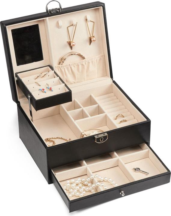 Cimi Gillian Jones - Large classic jewelry box - Black - Large
