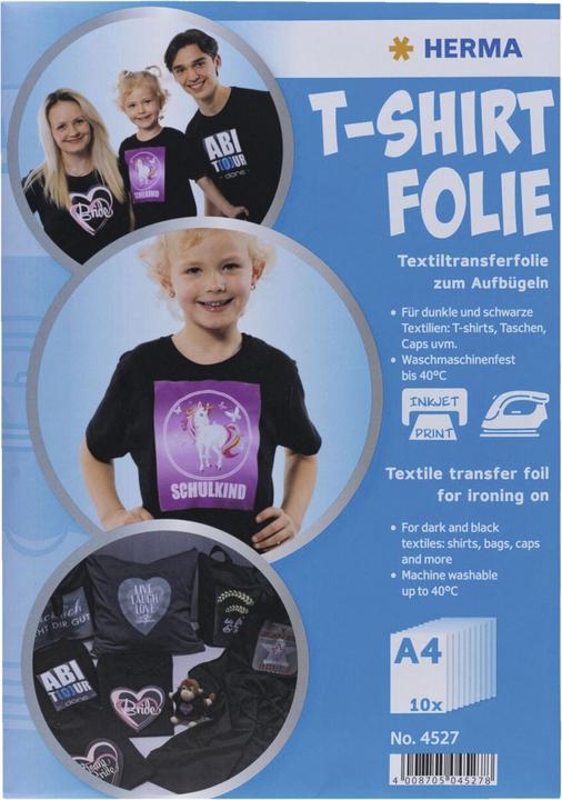 Immagine prodotto HERMA Pellicola per magliette A4