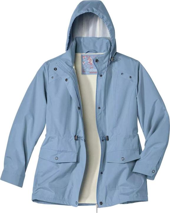 Actual product image Atlas For Women Windbreaker parka with microfleece lining (M)