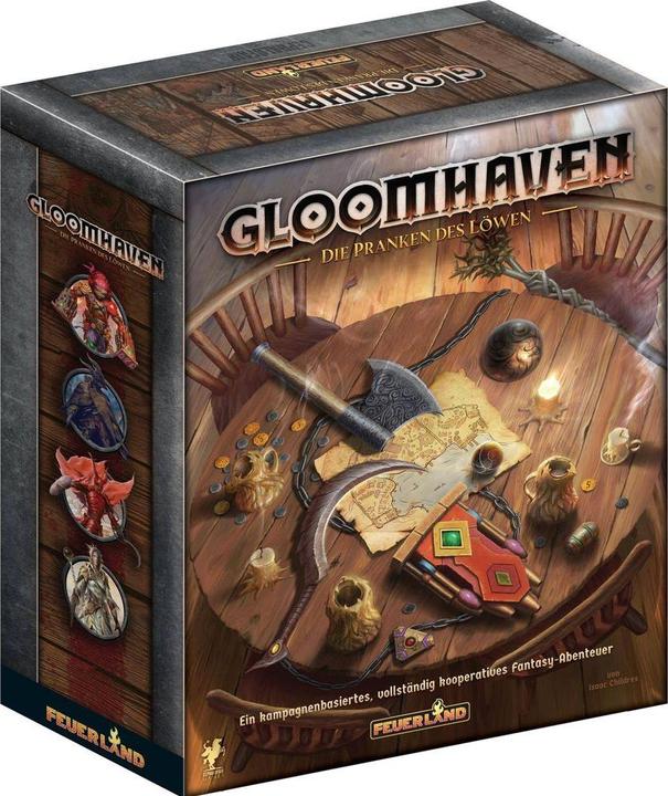 Feuerland FEU63577 - Gloomhaven - The Lion's Paws, bordspel, 1-4 spelers, vanaf 14 jaar (DE editie) (Duits)