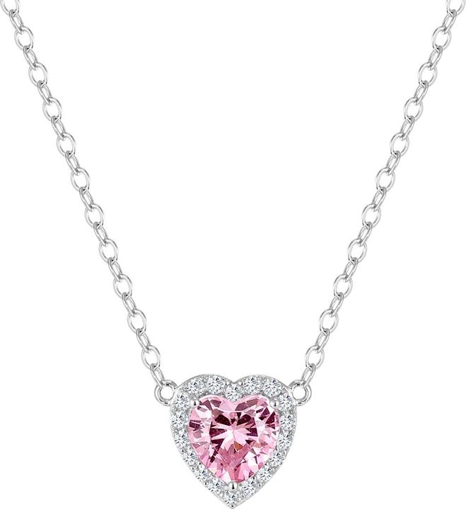 Image du produit Trilani Collier femme coeur argent sterling - 36082 (Argent Sterling, 40 - 45 cm)