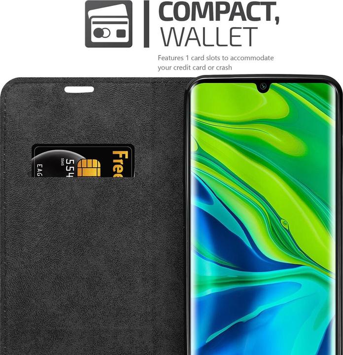 Productafbeelding Cadorabo Boek Onzichtbare Magneethoes (Xiaomi Mi Note 10)