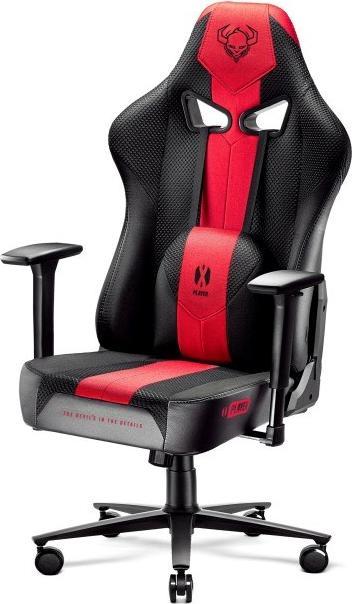 Immagine prodotto Diablo Sedia da gioco X-Player 2.0 Gaming Chair King Size, Nero-Rosso