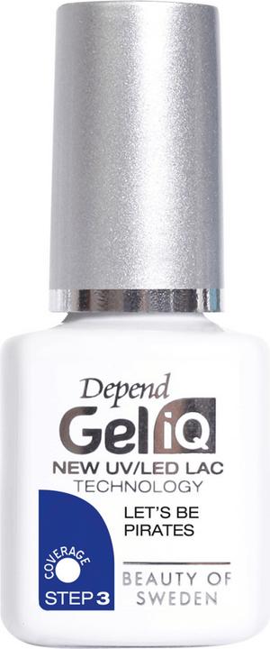 Beter Besser Depend Gel Iq Esmalte Lets Be Pira 41010 (Marineblau, Gel-Effekt Nagellack)