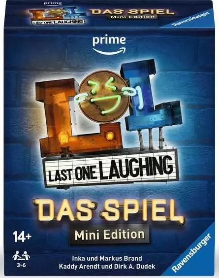 Produktbild Ravensburger 24592 - Last One Laughing Das Spiel: Mini Edition - Das Partyspiel zur beliebten (Deutsch)