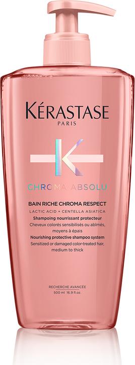 Kérastase Bain Riche Chroma Respect (500ml) (500 ml, Liquid shampoo)