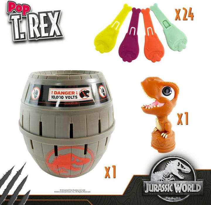 Actual product image Tomy Jurassic World - Pop up T-Rex (Multilingual)
