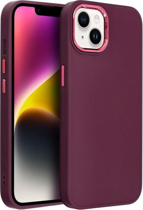Produktbild OEM Back panel cover FRAME Case for XIAOMI Redmi Note 9 purple (Xiaomi Redmi Note 9)