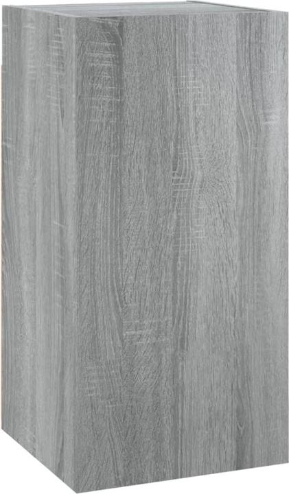 Produktbild VidaXL 4-tlg. TV-Schrank-Set Grau Sonoma Holzwerkstoff,Farbe: Grau (30 x 30 x 110 cm)