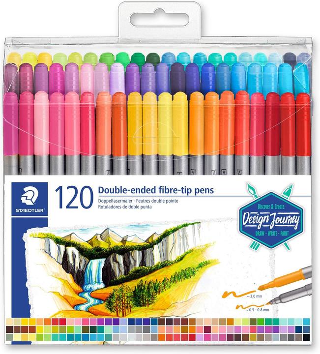 Staedtler De reis van het ontwerp (Multinational, 120 x)