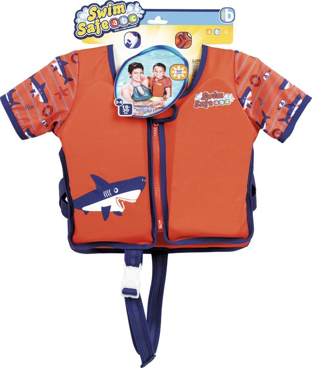 Actual product image Bestway swimming vests with sleeves, 18-30kg, 3-6 years, assorted, 32147