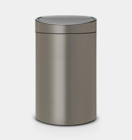 Productafbeelding Brabantia Vuilnisbak Touch Bin Nieuw, recycle, 23+10 L Platinum (33 l)