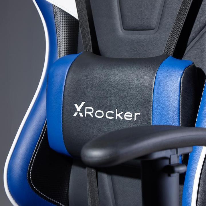 Image du produit X Rocker X-Rocker Agility Chaise de jeu ergonomique - Bleu