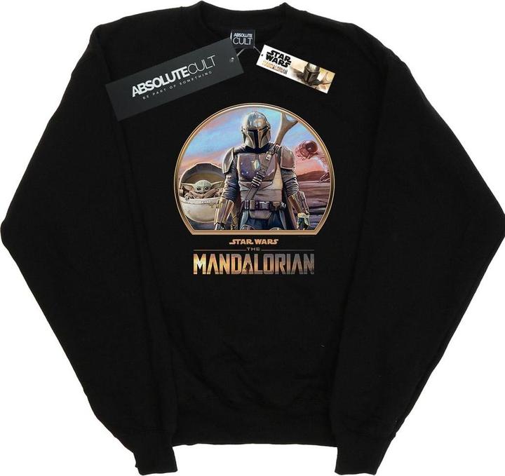 Immagine prodotto Star Wars The Mandalorian Mando And The Child Felpa Uomo (S)