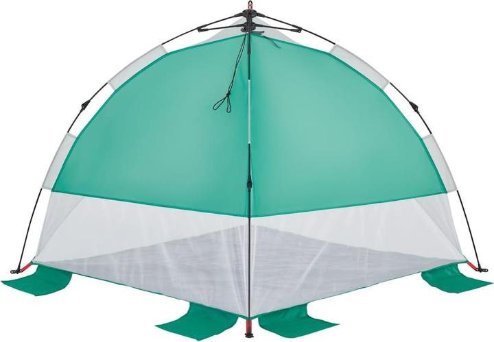 Produktbild VidaXL Strandzelt Seegrün Quick Release Wasserdicht (Strandzelt + Strandmuschel, 1.10 kg)