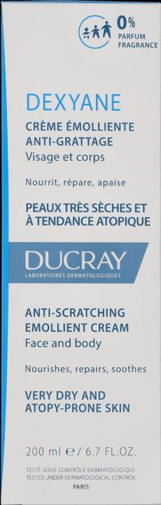 Energie-Label Pierre Fabre DUCRAY DEXYANE feuchtigkeitsspendende Creme, 200 ml CRE (200 ml, Tagescreme)