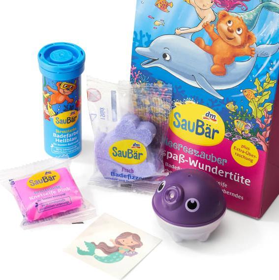 Image du produit dm SauBär Magie de la mer (Praline de bain, Bain moussant)