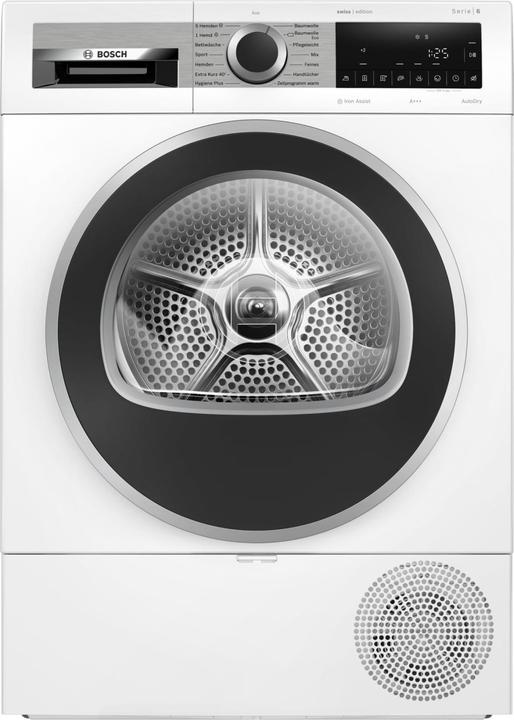 Actual product image Bosch Hausgeräte WQG233C0CH (8 kg, Right, CH plug)