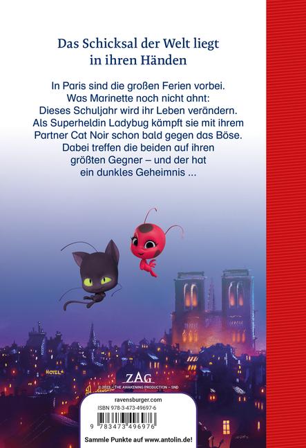 Image du produit Ravensburger Miraculous: Ladybug und Cat Noir - Das Erstlesebuch zum Film (Allemand, Anne Sheller, 2023)