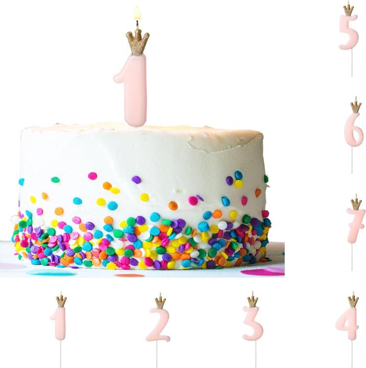 Actual product image Partydeco Zahlenkerze (1 x)
