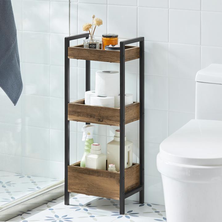 Actual product image SoBuy Vintage bathroom shelf