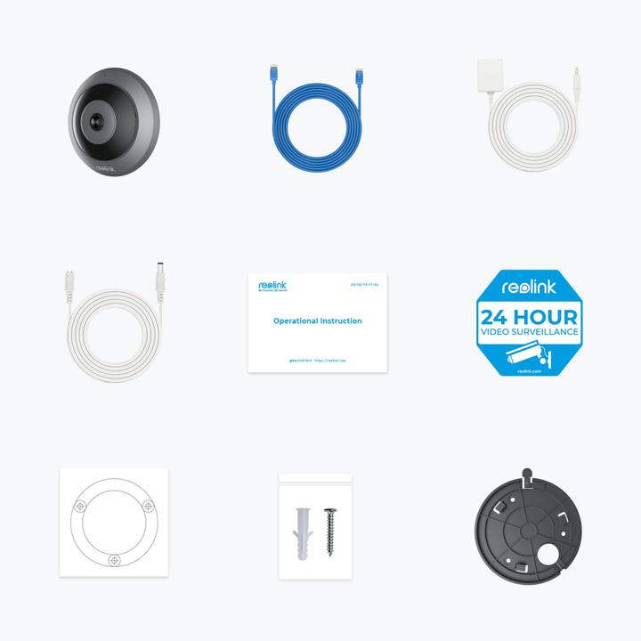 Image du produit Reolink Fisheye Series W520 WiFi (2560 x 2560 pixels)