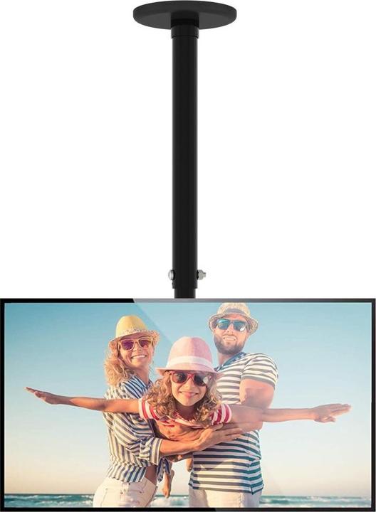 Produktbild Techly Klammer für LCD-Display - Stahl - Schwarz - Bildschirmgrösse: 58.4-94 cm (23"-37" (Diverse)