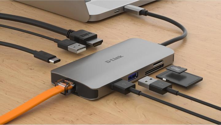 Actual product image D-Link DUB-M810 (USB-C, 4 Ports)