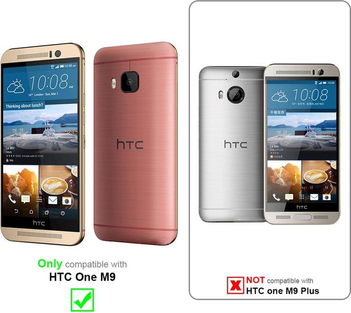 Productafbeelding Cadorabo Boek Onzichtbare Magneethoes (HTC One M9)