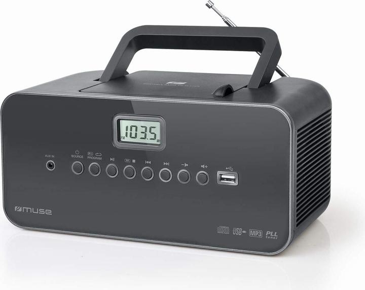 Muse Portable radio M-28DG USB port, AUX in (FM, MW, PLL)