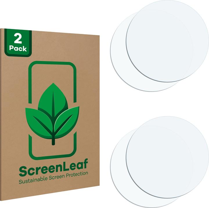 Actual product image ScreenLeaf Protective film sustainable screen protector screen protector film clear transparent (2 Piece, Motorola Edge 40 Neo)