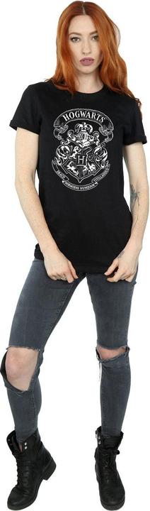 Immagine prodotto Maglietta boyfriend in cotone con stemma di Hogwarts (XXL)