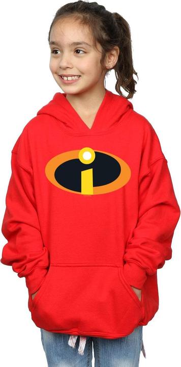 Immagine prodotto Disney The Incredibles Costume Logo Felpa con Cappuccio Ragazze (140, 146)