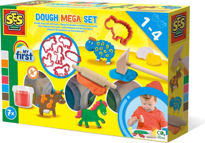 Actual product image Ses Creative My first modelling clay mega set with tools