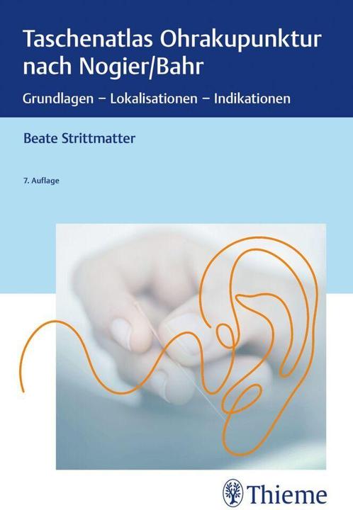 Actual product image Taschenatlas Ohrakupunktur nach Nogier/Bahr (German, Beate Strittmatter, 2023)
