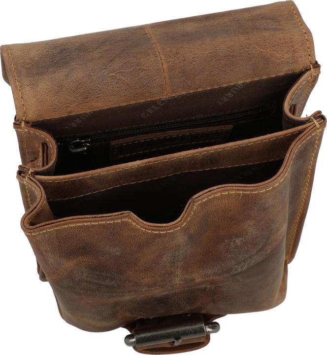 Produktbild Greenburry Vintage Gürteltasche Leder 14.5 cm