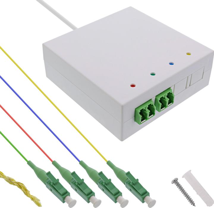 InLine Boîte de jonction FTTH (Câbles de réseau)