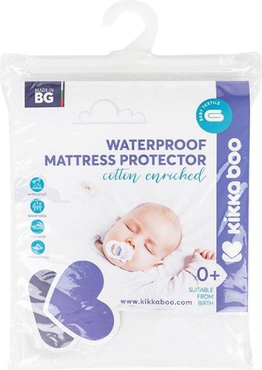 Produktbild Kikkaboo Babybett-Matratzenschoner (50 x 80 cm)