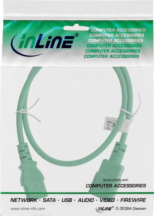 Actual product image InLine Cold device extension (1.50 m, C13)
