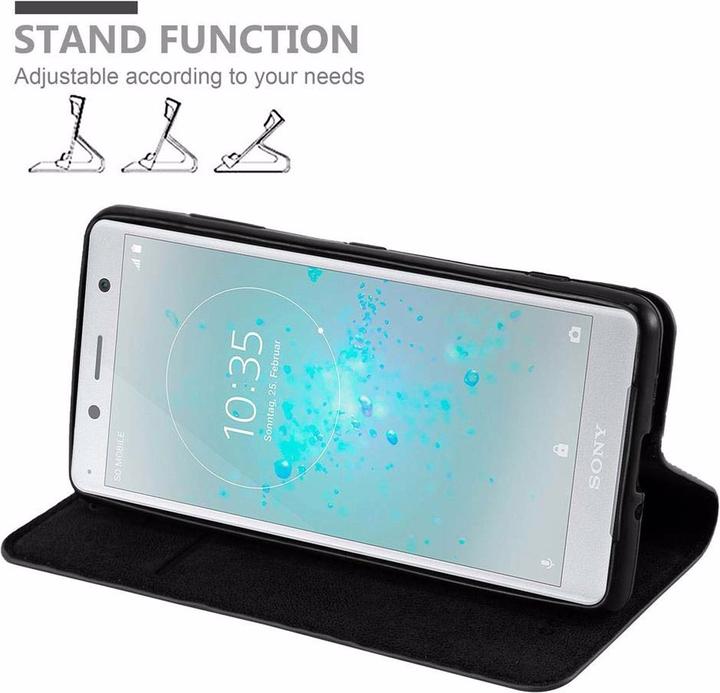 Productafbeelding Cadorabo Boek Onzichtbare Magneethoes (Sony Xperia XZ2 Compact)
