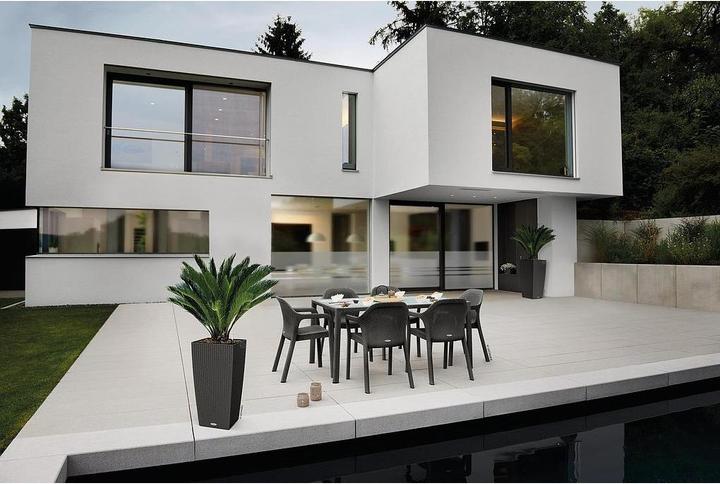 Produktbild Lechuza Cottage Stapelstuhl granit