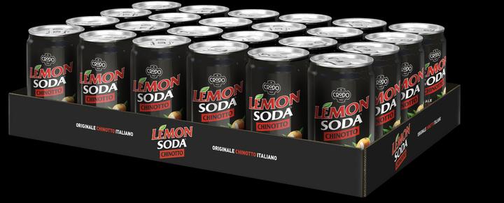Immagine prodotto Crodo Lemonsoda Chinotto (24 x 33 cl)
