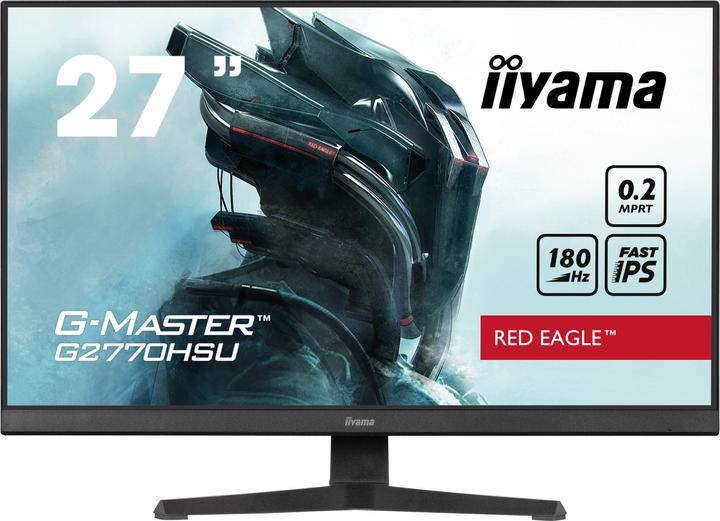Image du produit iiyama 27IN G-MASTER RED EAGLE FAST IPS 1920X1080 180HZ AND 0.2MS MP (1920 x 1080 pixels, 27")