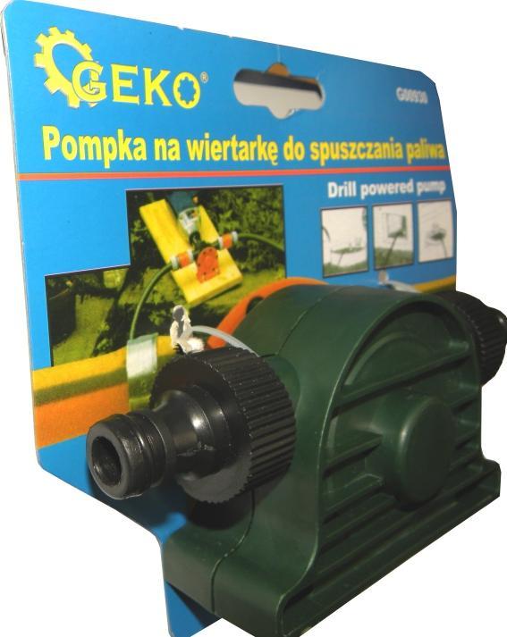 Actual product image GEKO Pump for drilling machine, 1000 litres / hour. (Drill pump)