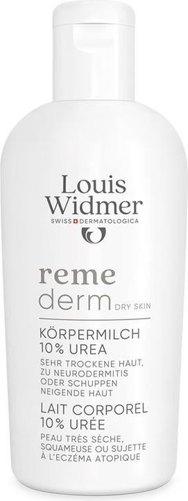 Widmer Louis Remederm Körpermilch 10% Urea ohne Parfum 200 ml (Körpermilch, Körperlotion, Körpercreme, Körpergel, 200 ml)